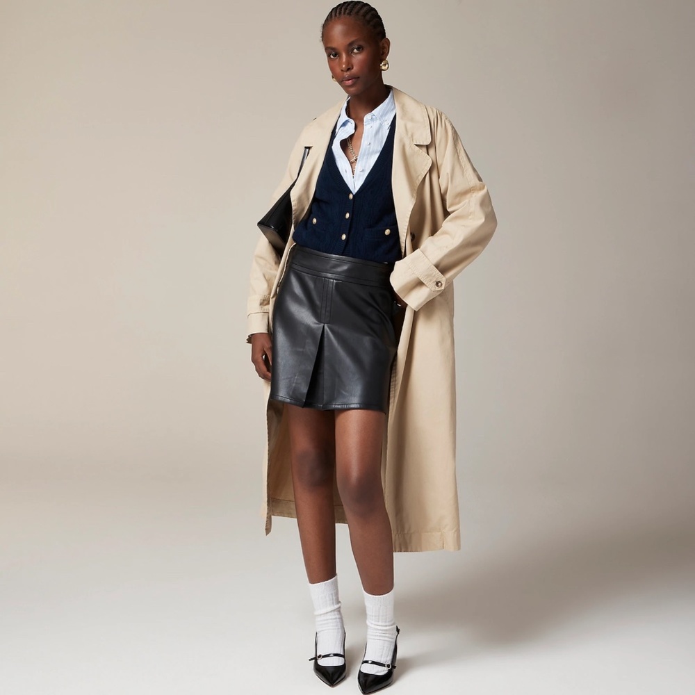 J. Crew Black Mini Skirt